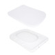Унітаз підлоговий Qtap Tern Ultra Quiet безобідковий з сидінням Soft-Close QT17226003AW White8