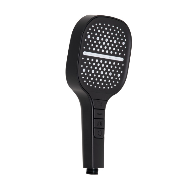 Лійка для ручного душу Qtap Rucni 130x130 мм QTRUC125BLM45957 Black Matt1