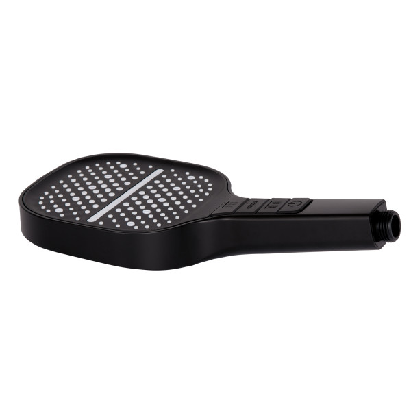 Лійка для ручного душу Qtap Rucni 130x130 мм QTRUC125BLM45957 Black Matt4