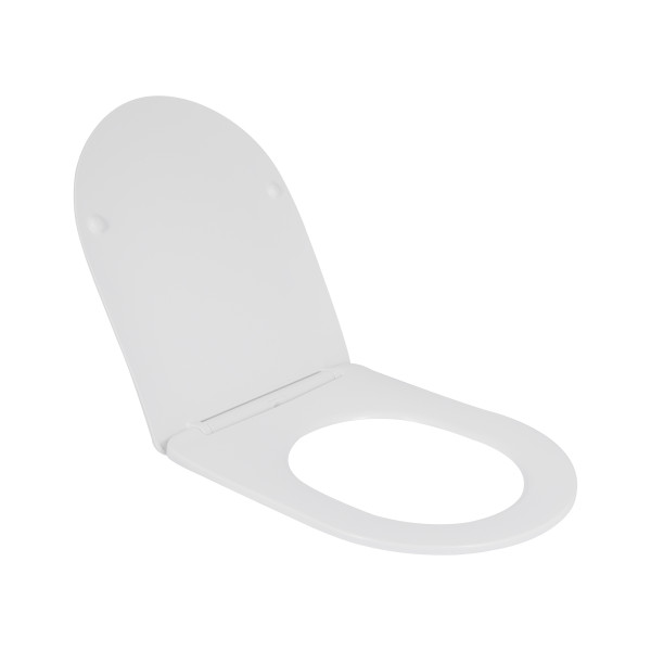 Сидіння для унітаза Qtap (Jay 490, Swan 490) з мікроліфтом Slim QT99SC6106W4