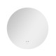 Дзеркало Qtap Taurus R600 з LED-підсвічуванням Touch, з антизапотіванням, з димером, рег. темп. кольору (3000-6500K) QT2478R6073