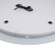 Зеркало Qtap Taurus R800 с LED-подсветкой Touch, с антизапотеванием, с диммером, рег. темп. цвета (3000-6500K) QT2478R8078