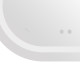 Зеркало Qtap Gemini 500х700 с LED-подсветкой Touch, с антизапотеванием, с диммером, рег. темп. цвета (3000-6500K) Reverse QT2578R50709
