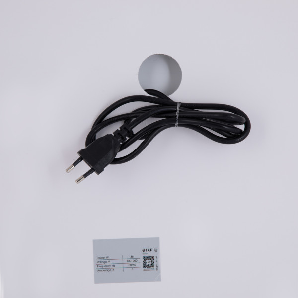 Дзеркало Qtap Cardinal 600х800 з LED-підсвічуванням Touch, з антизапотіванням, з димером, рег. темп. кольору (3000-6500K) QT0478C608013