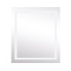 Зеркало Lidz Kubis 700х800 с LED-подсветкой Touch, с антизапотеванием, с диммером, рег. яркости LD78LF90480704
