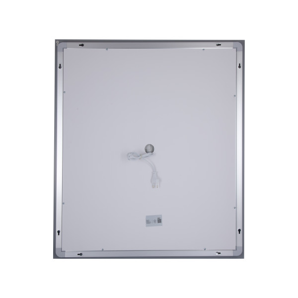 Зеркало Lidz Kubis 700х800 с LED-подсветкой Touch, с антизапотеванием, с диммером, рег. яркости LD78LF90480706