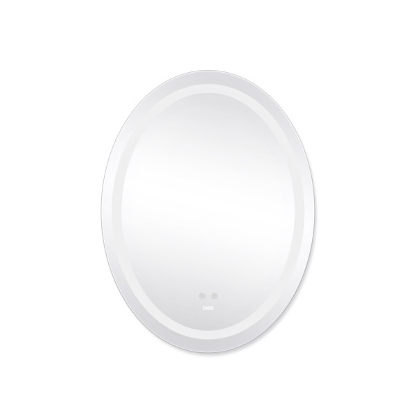 Дзеркало Lidz Vida 800х600 з LED-підсвічуванням Touch, з антизапотіванням, з димером, рег. яскравості LD78LF60804