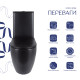 Унитаз напольный Qtap Robin Ultra Quiet безободковый с сиденьем Soft-Close MATT BLACK QT13226083AMB3