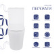 Унитаз напольный Qtap Virgo Ultra Quiet безободковый с сиденьем Soft-Close WHITE QT18226092AW3