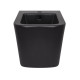 Биде подвесное Qtap Tern New  500x360x320 мм Matt Black QT17551303GMB3