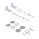 Унитаз напольный Qtap Aries Rimless безободковый с сиденьем Soft-close WHITE QT03228302W9