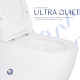 Унитаз подвесной Qtap Robin Ultra Quiet безободковый с сиденьем Soft-close 520x365x365 мм WHITE6