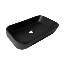 Раковина-чаша Qtap Scorpio 550х390х120 Matt black QT14112243MBN1