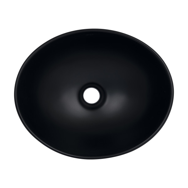 Раковина-чаша Qtap Dove 415x340x140 Matt black QT06116062AMB5