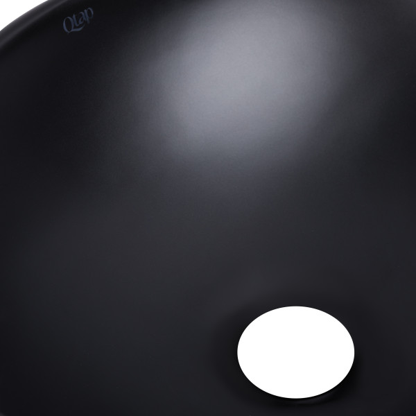 Раковина-чаша Qtap Dove 415x340x140 Matt black QT06116062AMB6