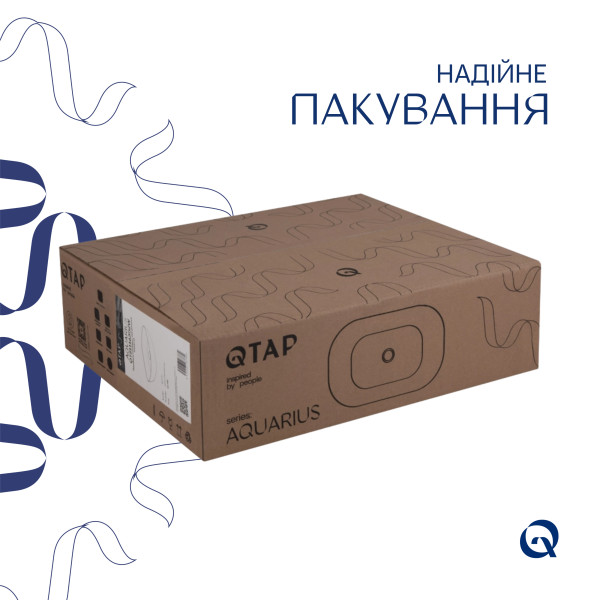 Раковина-чаша Qtap Aquarius 470x380x120 White QT21116302W6