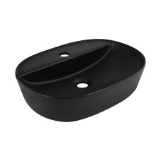 Раковина-чаша Qtap Scorpio 500x380x120 Matt black QT146533MB1