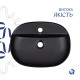 Раковина-чаша Qtap Scorpio 500x380x120 Matt black QT146533MB4