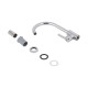 Смеситель для кухни U-образный Brinex Pure 015F U-образный  Chrome BRIPUR015FCRM5