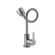 Змішувач для кухні Brinex Pure 015F41 з гнучким виливом   Nickel BRIPUR015F41NKL3