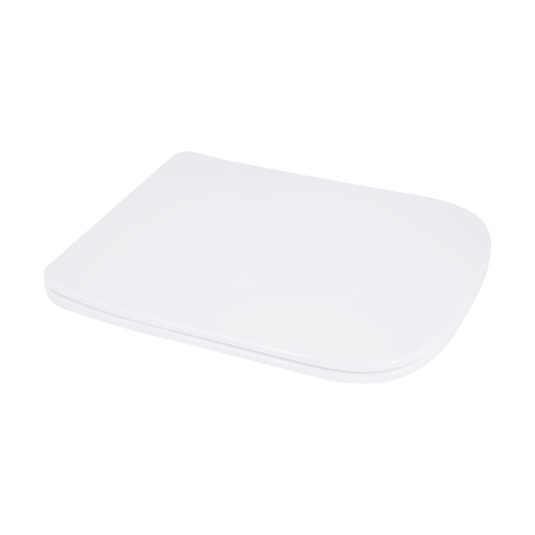Qtap Сиденье для унитаза напольного (Stenava) 435×345×30 мм, White, с микролифтом, Slim Duroplast, Quick Release QT99SC8303W1