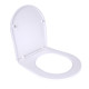 Qtap Сиденье для унитаза (Grand) 425х363х30 мм, White, с микролифтом, Slim Duroplast, Quick Release2