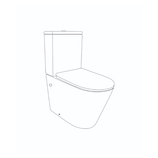 Унитаз напольный Qtap Swan Ultra Quiet с сидением Soft-close 640x360x835 мм QT16222182TW White3