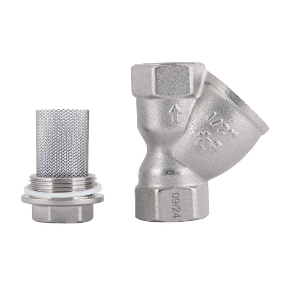 Фильтр грубой очистки Thermo Alliance Forte 1/2"ВВ никель для воды косой TAF124W157
