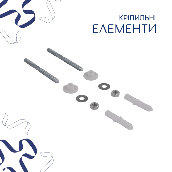 Комплект Qtap Nando LT: Раковина подвесная прямоугольная 500х420х130 мм Matt Black + Донный клапан PU03O7