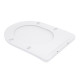 Qtap Сиденье для унитаза  (Robin 520,660, Scorpio 520,660) 460x362x50 мм, White, с микролифтом, Slim Duroplast, Quick Release QTSC179W473514