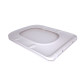 Qtap Сиденье для унитаза (Tern 490,520,610) 435x344x50 мм, White, с микролифтом, Slim Duroplast, Quick Release QTSC179W473534