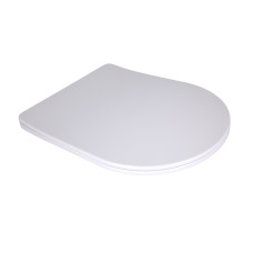 Qtap Сиденье для унитаза напольного (Grand) 560×363×30 мм, White, с микролифтом, Slim Duroplast, Quick Release QT26228301W31