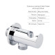 Комплект для душа Qtap Ustek Chrome: Смеситель QTUST6216107ODC + Лейки (QTRUC125CRM45952,QTHLA107CRM45948) + Шланг QTHADPVC200C + QTCRMBH0307