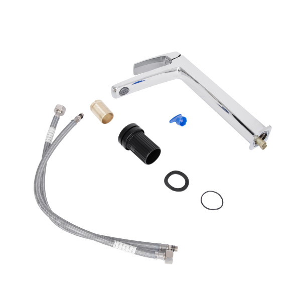 Змішувач для раковини Qtap Tern високий QTTER269CRM47585 Chrome8