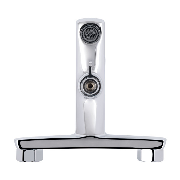 Змішувач для ванни Qtap Tern (c душевым гарнитуром) QTTER259CRM47586 Chrome7