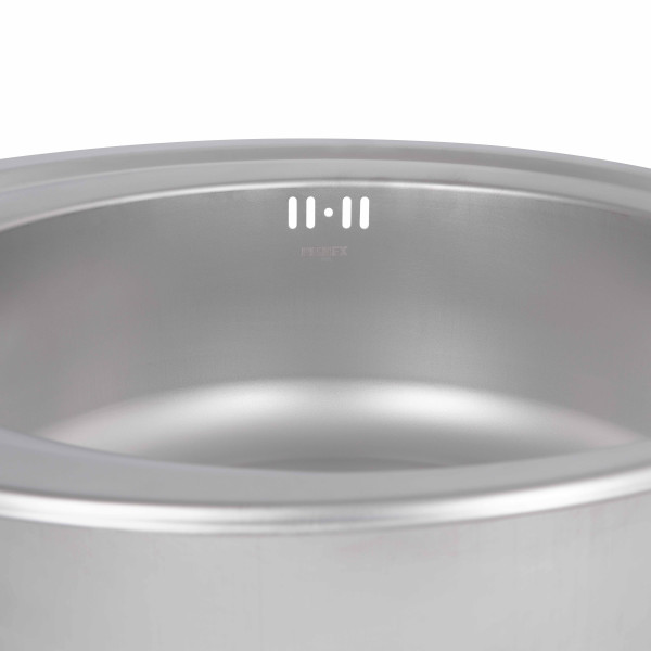 Кухонная мойка Brinex 510-D 0,8 мм Satin (BRIN510SAT08)8