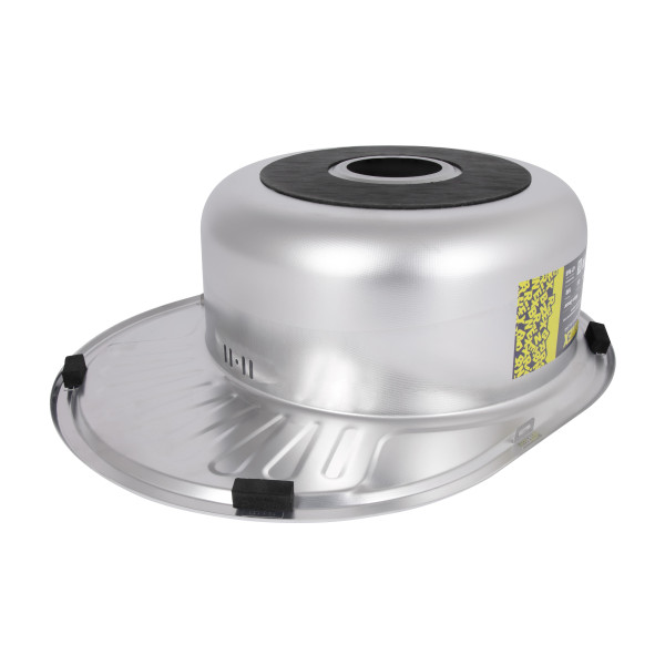 Кухонна мийка Brinex 5745 0,8 мм Micro Decor (BRIN5745MDEC0)6