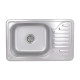 Кухонная мойка Brinex 6642 0,8 мм Satin (BRIN6642SAT08)1