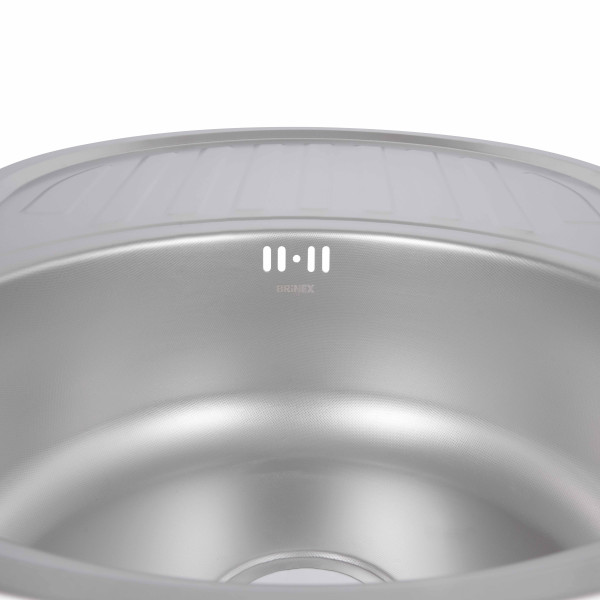 Кухонная мойка Brinex 7750 0,8 мм Micro Decor (BRIN7750MDEC08)8