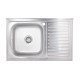 Кухонна мийка Brinex 5080-L 0,6 мм Satin (BRIN5080LSAT06)1