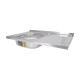 Кухонна мийка Brinex 5080-L 0,6 мм Satin (BRIN5080LSAT06)4