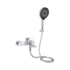 Смеситель для ванны Qtap Slavonice (c душевым гарнитуром) QTSLV259CRM48034 Chrome1
