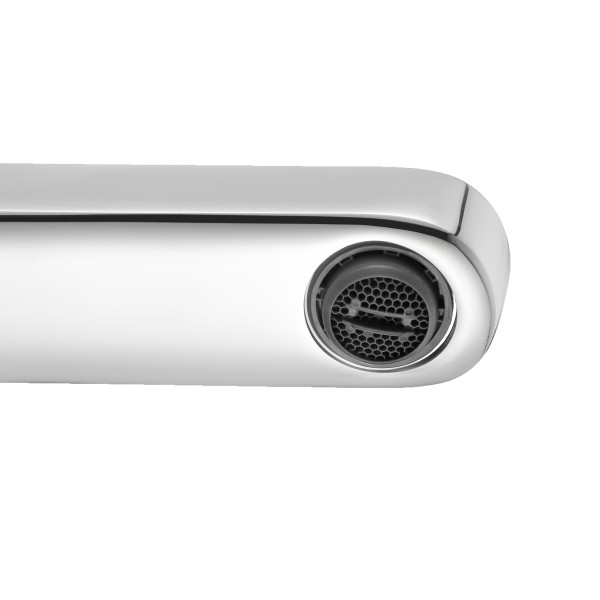 Змішувач латунний для раковини Lidz Astra 001FH високий (k35) LDAST001FHCRM48090 Chrome5