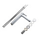 Змішувач латунний для раковини Lidz Astra 001FH високий (k35) LDAST001FHCRM48090 Chrome9