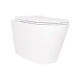 Унітаз підвісний Qtap Scorpio безободковий Ultra Quiet з сидінням Soft-close QT14332380ASW1