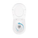Унітаз підвісний Qtap Scorpio безободковий Ultra Quiet з сидінням Soft-close QT14332380ASW5