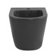 Биде подвесное Qtap Robin 515x370x350 мм, Anthracite QT13551381GAN3