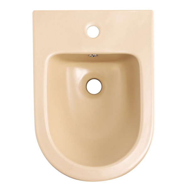 Біде підвісне Qtap Robin 515x370x350 мм, Beige QT13551381GSB8