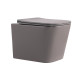 Унітаз підвісний Tern Ultra Quiet 490×365×325 мм, Stone Grey, з сидінням Slim Duroplast / Soft-close / Quick Release QT17332303ASSG Qtap1