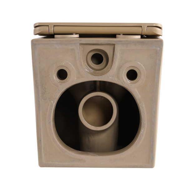 Унитаз подвесной Tern Ultra Quiet 490×365×325 мм, Beige, с сиденьем Slim Duroplast / Soft-close / Quick Release QT17332303ASSB Qtap8